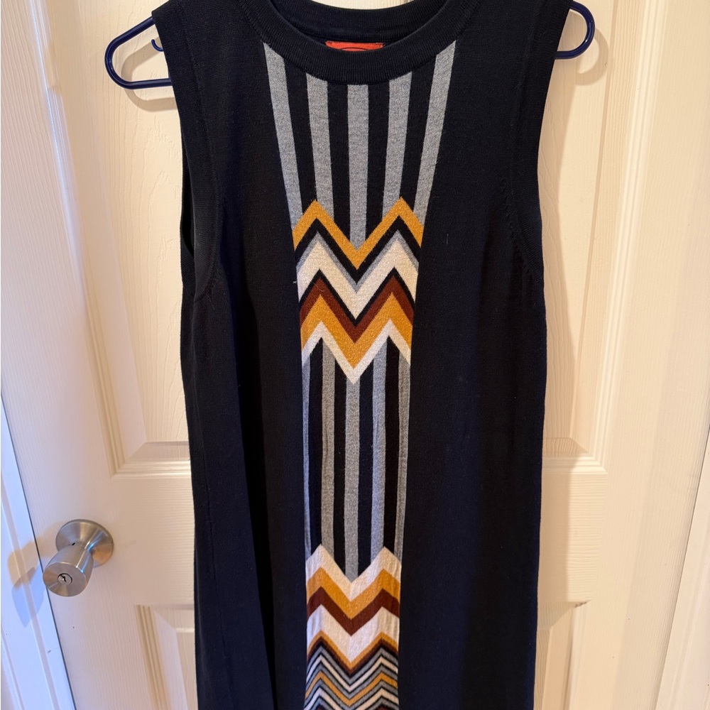 Missoni for Target matching sleeveless sweater dress and cardigan